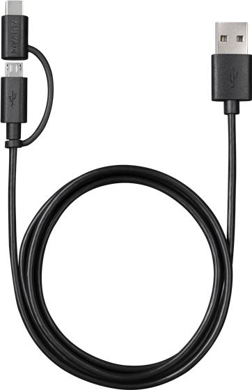 Produktbild Varta 2in1 Charge & Sync Ladekabel (1 m, USB 3.2 Gen 1)