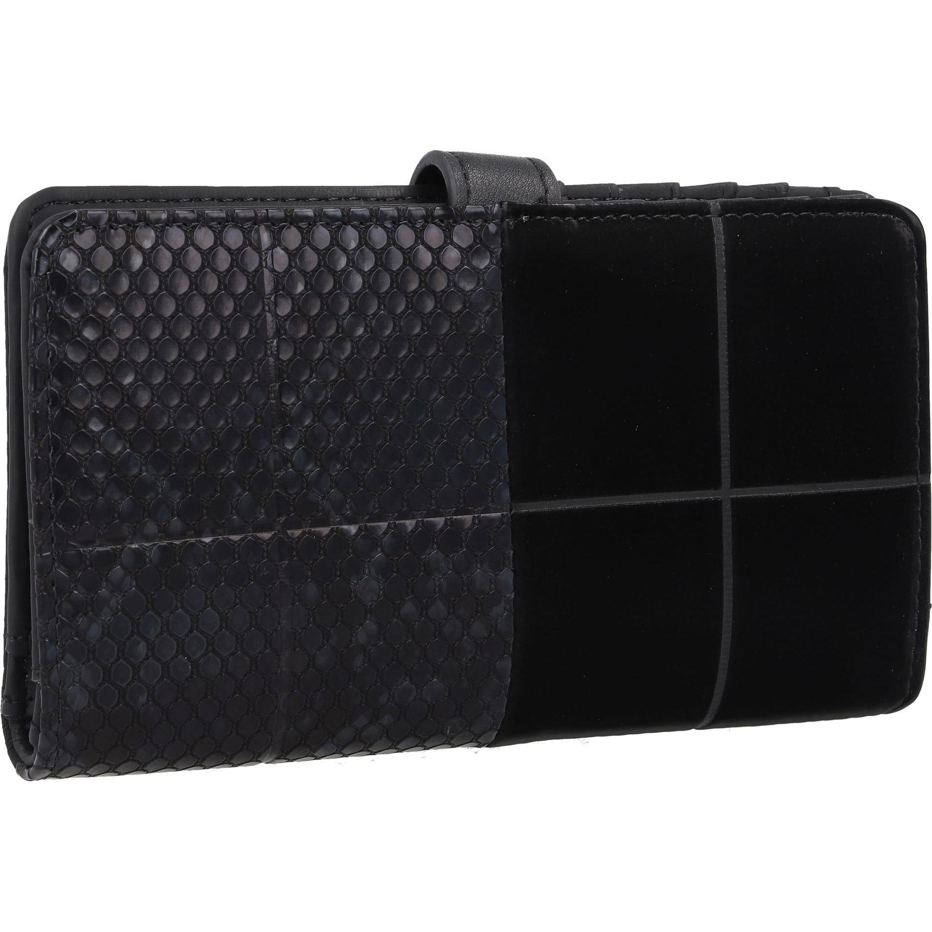 Desigual, Damen, Portemonnaie, Geldbörse 17 cm, Schwarz