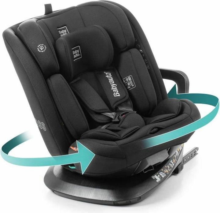 Immagine prodotto Babyauto Seggiolino auto nero - Cintura a 5 punti, girevole, ECE R129/04