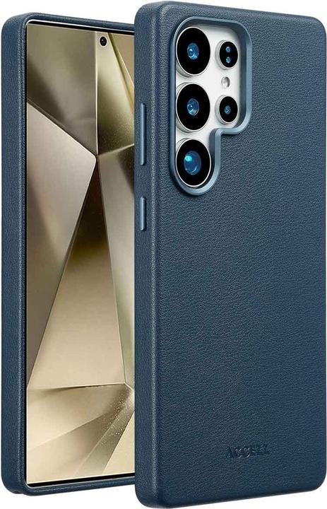 Actual product image Accezz MagSafe Leather Backcover (Samsung Galaxy S25 Ultra)