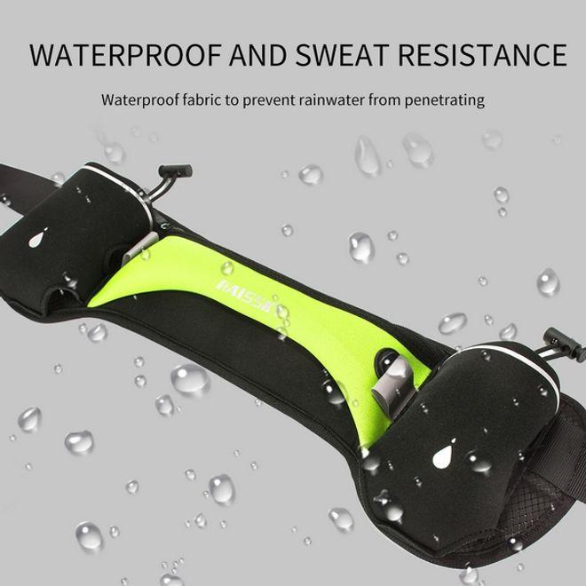 Actual product image Haissky Universal sports fanny pack incl. water bottles