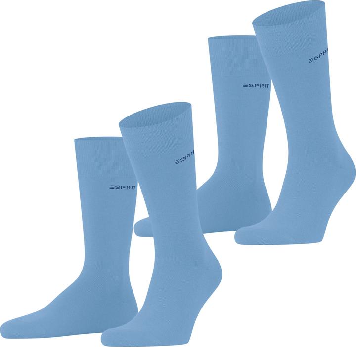 Image du produit Esprit Basic Uni 2-Pack Baumwollsocken (lot de 2, 39 - 42)