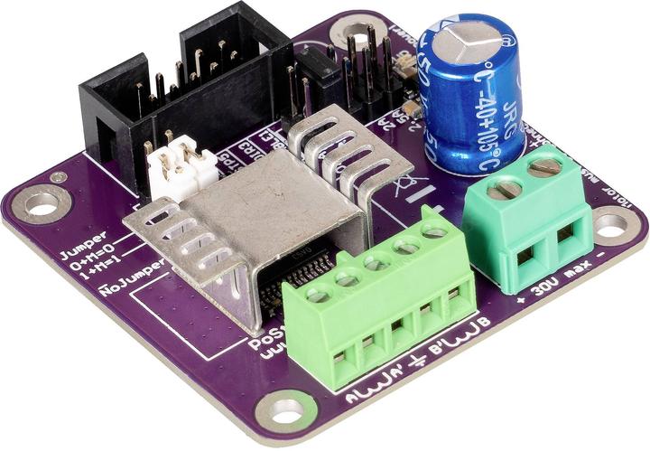 Actual product image Joy-it PoStep25-256 Stepper Motor Driver 2.5 A Screw Terminals
