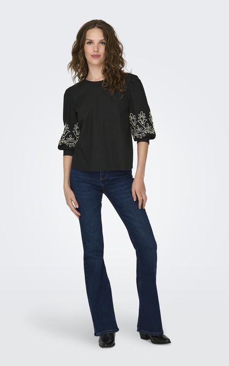 Produktbild JdY Normal geschnitten Rundhals Top Top (M)