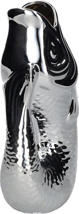 Produktbild Giftcompany Monsieur Carafon Vase / Karaffe Fisch S silber 1,2l (1 x, 1.20 l)