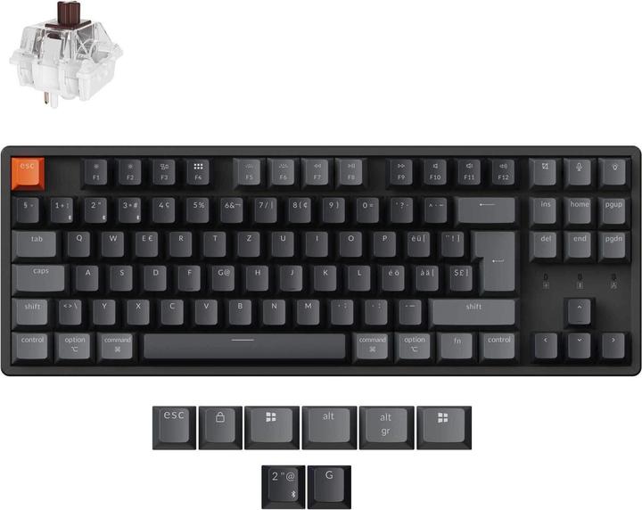 Immagine prodotto Keychron K8 QMK (Version 2) (CH, Senza fili, Cablato)