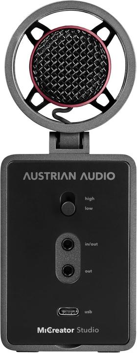 Immagine prodotto AustrianAudio Austrian Audio MiCreator Studio Microphone Stand Microfono da studio Tipo di trasmissione