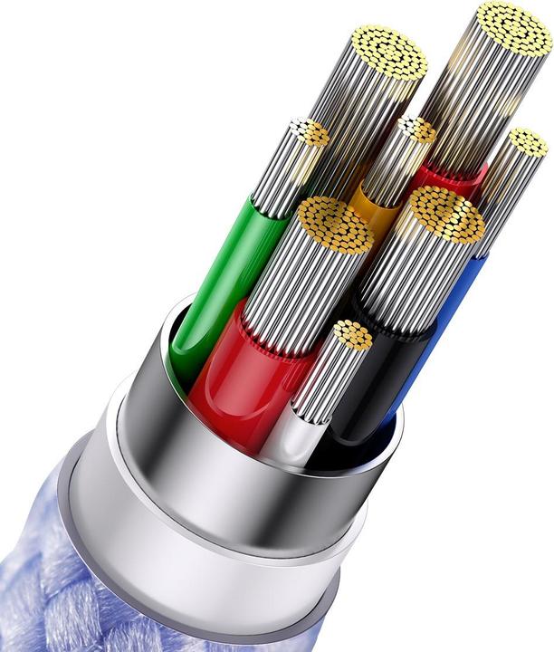 Produktbild Baseus USB C – USB C/Lightning/Micro USB (1.50 m, USB 3.2 Gen 1, 100 W)