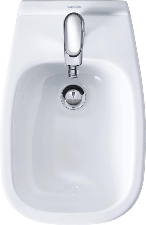 Actual product image Duravit Wall-mounted bidet D-CODE w ÜL HLB 355x545mm 1 tap hole white