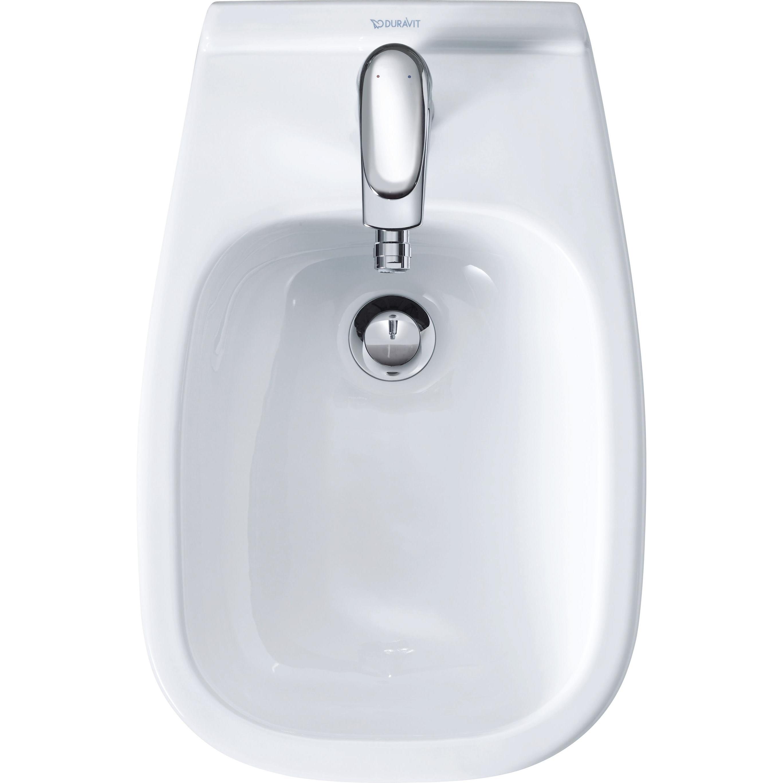 Thumbnail - Duravit, Toilette + Bidet, Wand-Bidet D-CODE m ÜL HLB 355x545mm 1 Hahnloch weiss
