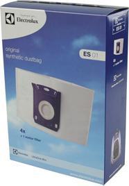 Actual product image Electrolux ES 01 for AEG and UltraOne mini+4 synthetic dust bags, 1 motor filter