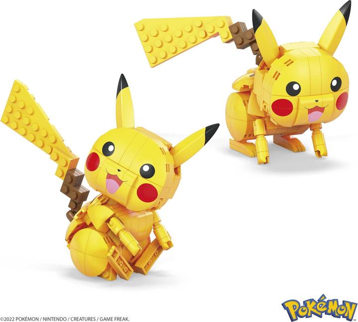 Actual product image Mega Construx Pokémon Pikachu