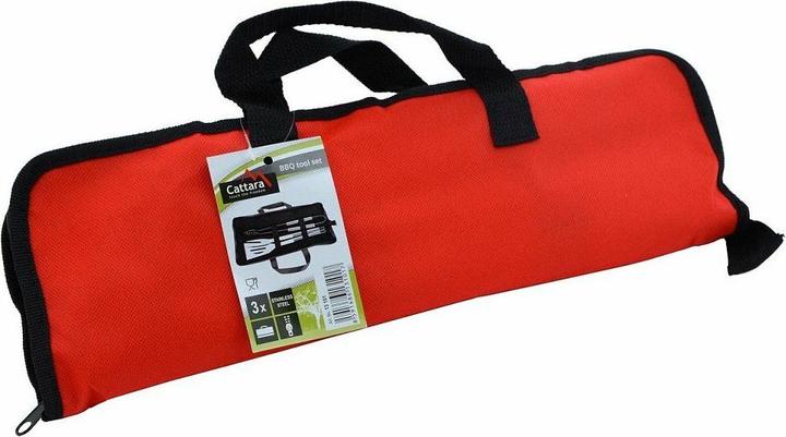 Actual product image Cattara Grill cutlery set 3 pcs. textile bag