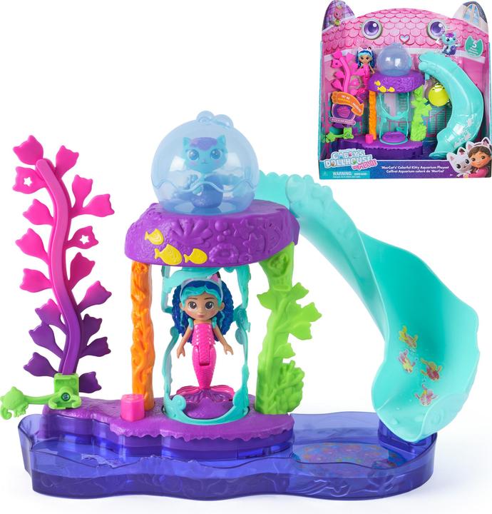 Produktbild Gabby's Dollhouse GDH PYS Movie Aquarium Playset INTL GML