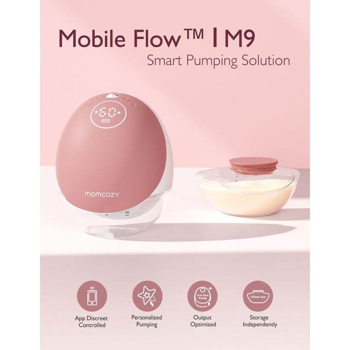 Actual product image Momcozy M9 Hands-Free Breast Pump