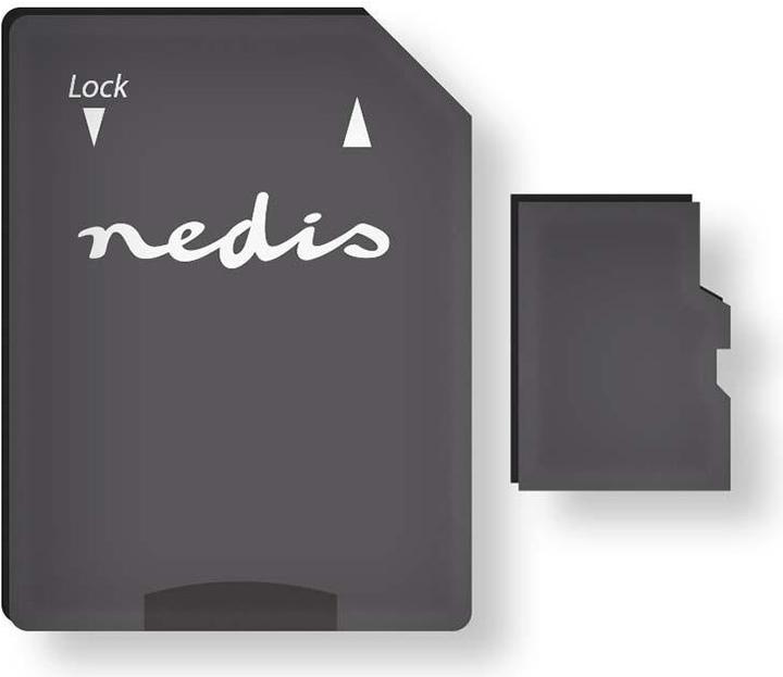 Image du produit Nedis Carte mémoire - MicroSDXC-64 Go - Vitesse d'écriture : 90 Mo/s - Vitesse de lecture : 45 M (64 Go, microSDXC, U3, UHS-I)