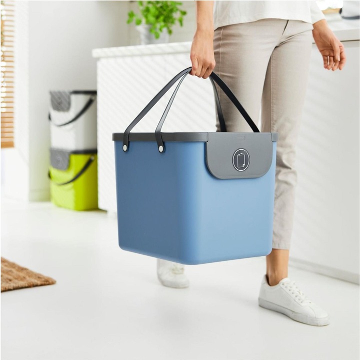Image du produit Rotho Bac de recyclage Albula 40 l, bleu (40 l)
