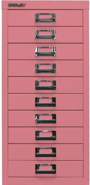 Image du produit Bisley MultiDrawer™ L2910 Armoire à tiroirs rose 10 tiroirs 27,8 x 38,0 x 59,0 cm