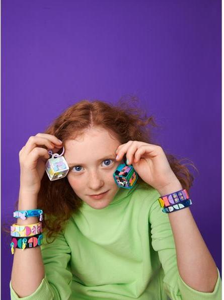 Image du produit LEGO Bracelet gaming avec pendentifs (41943, LEGO Dots)