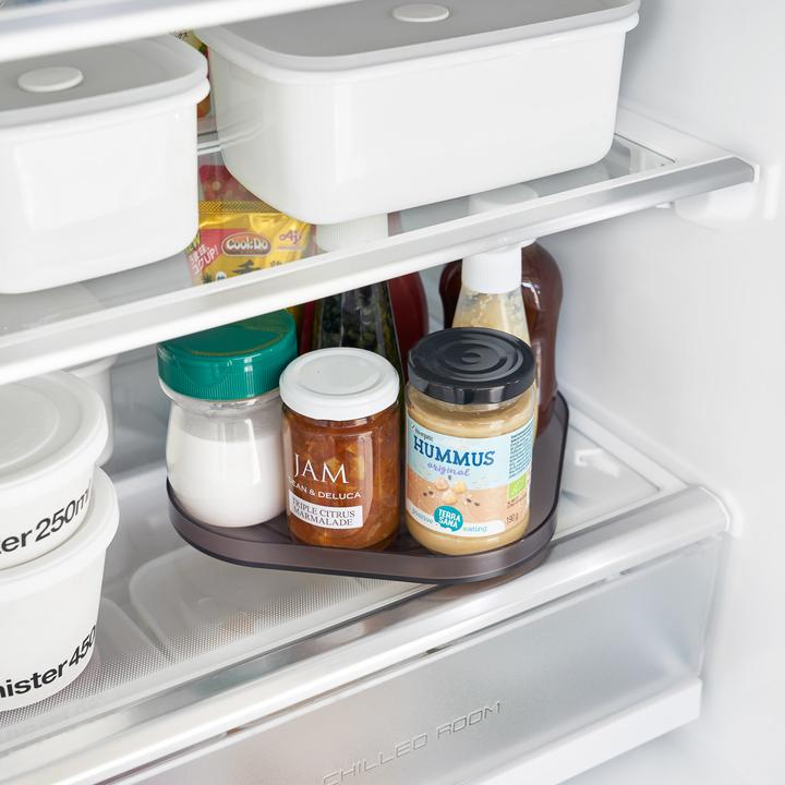 Produktbild Yamazaki Flache drehbare Kühlschrank-Ablage TOWER