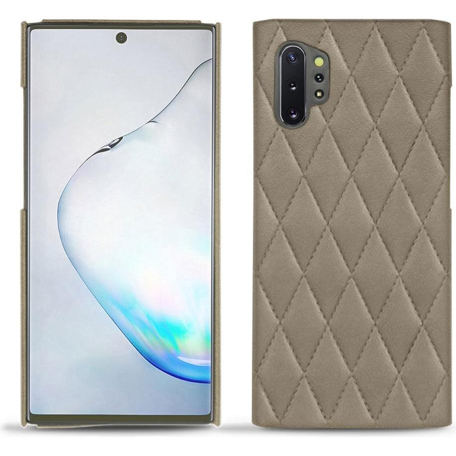 Noreve Lederschutzhülle (Samsung Galaxy Note 10+), Smartphone Hülle, Beige