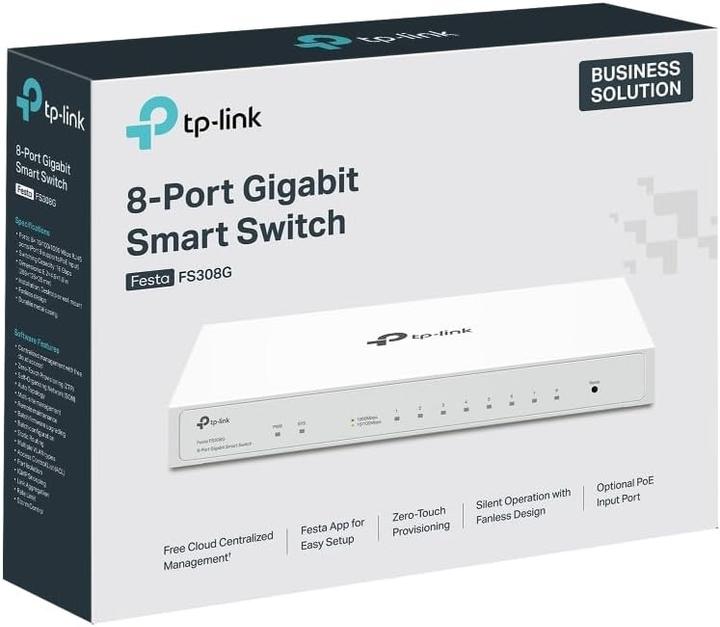 Produktbild TP-Link Switch 8P Festa FS308G (8 Ports)