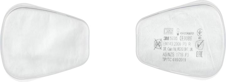 Productafbeelding 3M Deeltjesfilter voor serie 6000 en 6500 (Vervangend ademhalingsfilter)