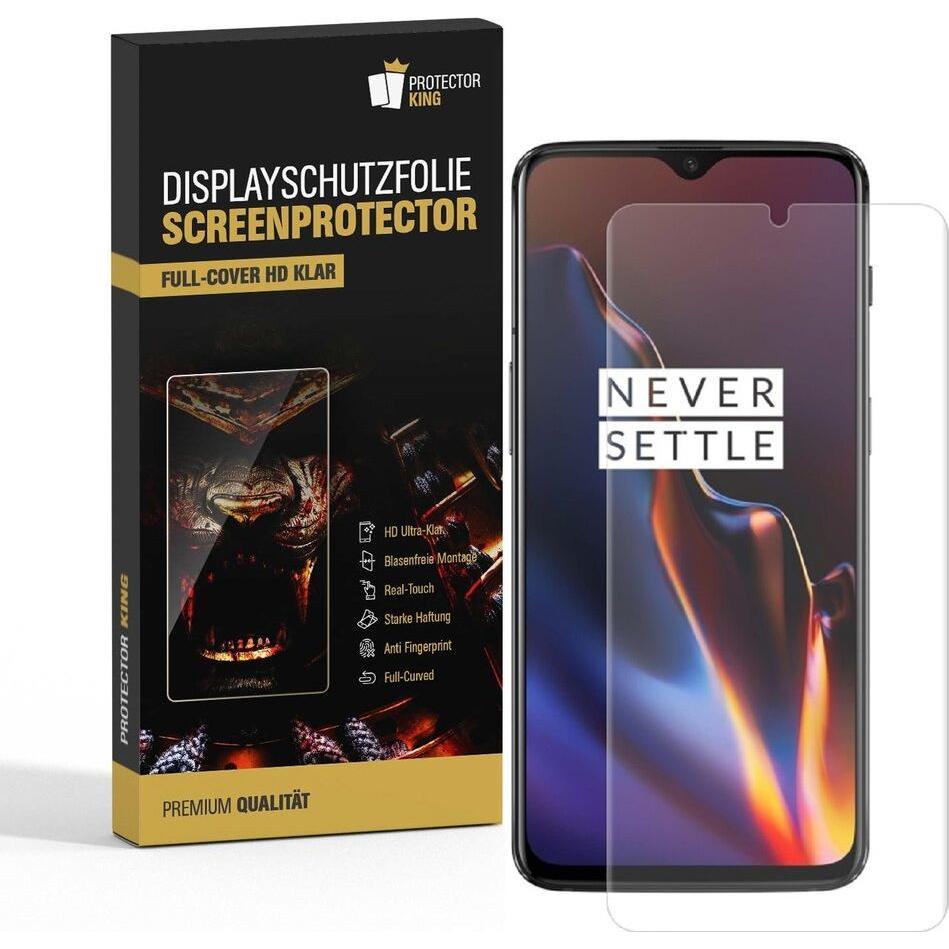 Protectorking 3x Premium Displayschutzfolie 3D KLAR (3 Stück, OnePlus 7T), Smartphone Schutzfolie