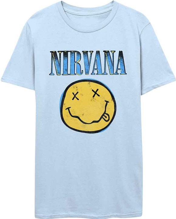 Produktbild Nirvana Xerox Smiling Face Blue (XXL)