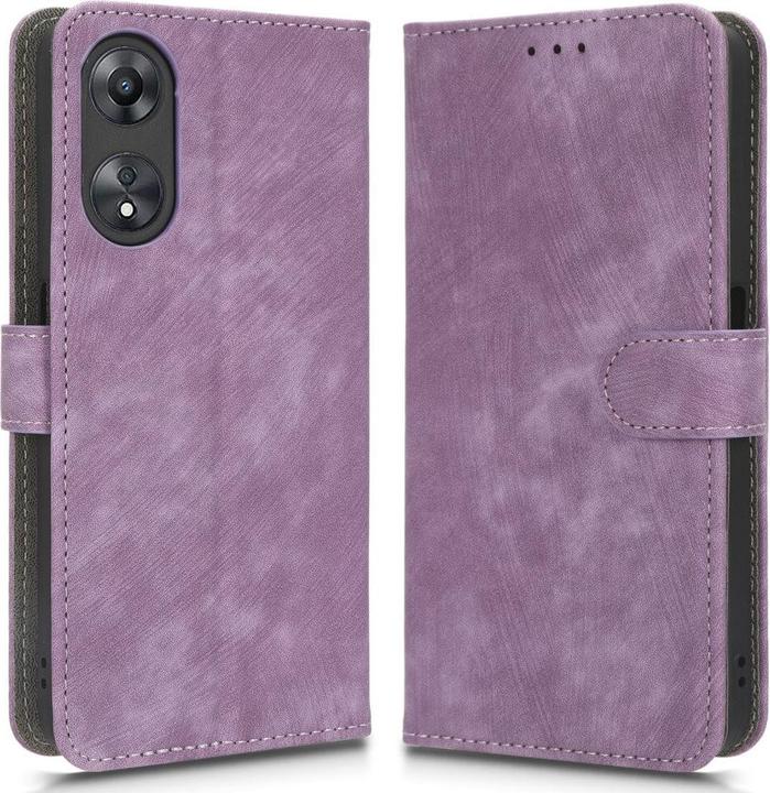 Produktbild Cover-Discount OPPO A58 5G / A78 5G - Etui mit RFID Blocker violett (Oppo A78 5G)