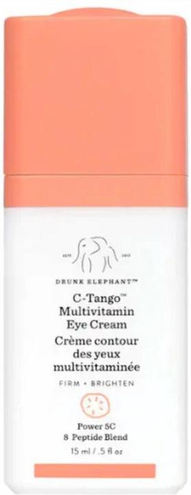 Image du produit Drunk Elephant Soin des yeux et des lèvres C-Tango™ Crème multivitaminée pour les yeux 15 ml (Crème pour les yeux, 15 ml)