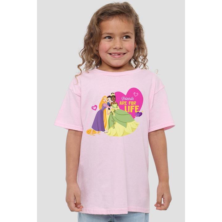 Produktbild Disney Princess Friends Are For Life TShirt Valentinstag (140)