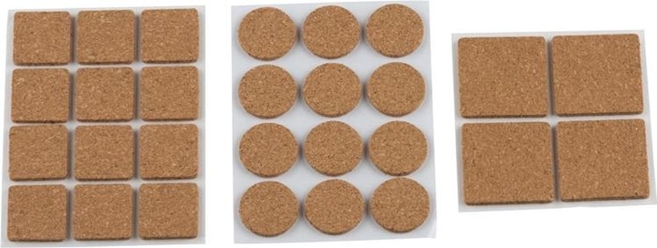 Produktbild Kinzo Skid pads cork 28pc 3as (Filzgleiter, 28 Stück)