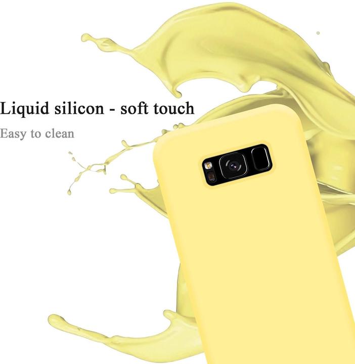 Produktbild Cadorabo TPU Liquid Silicone Case Cover (Samsung Galaxy S8+)