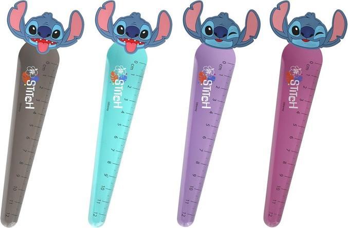 Produktbild Magni CoolPack Lineal Disney Stitch blau 12cm 4fach sortiert (17.50 cm, Kunststoff)