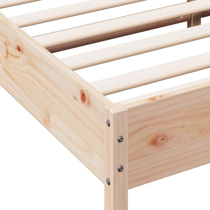 Actual product image vidaXL Bettgestell (200 x 200 cm)