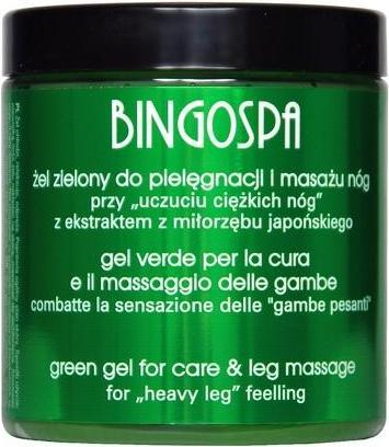 Produktbild BingoSpa Bingo Spa Green Gel For Foot Care And Massage With Ginkgo Biloba Extract 250g (Fussbad)