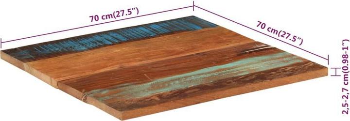 Produktbild vidaXL Tischplatte (70 x 70 cm)