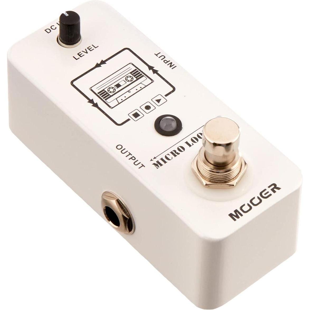 Mooer Pedale Micro Looper (Looper), Dispositivo per effetti audio, Argento