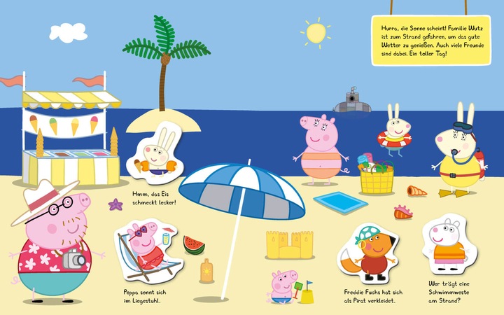 Immagine prodotto Peppa Pig Magnet-Spiel-Buch (Tedesco, 2022)