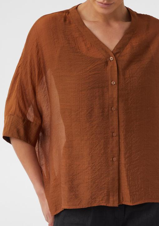 Immagine prodotto Comma Accessories Semitransparente Tunikabluse aus Viskosemix (L)