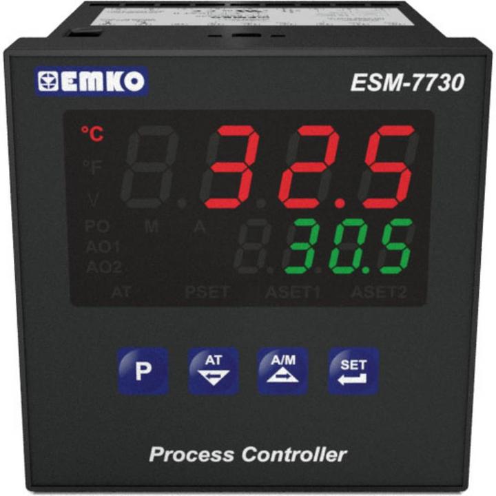 Actual product image Emko ESM-7730.1.20.0.1/01.02/0.0.0 2-point, P, PI, PD, PID Universal controller Pt1
