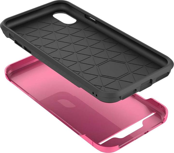 Immagine prodotto Zizo Star Diamond Hybrid Cover - Custodia per iPhone X (rosa/nero) (Apple iPhone X)
