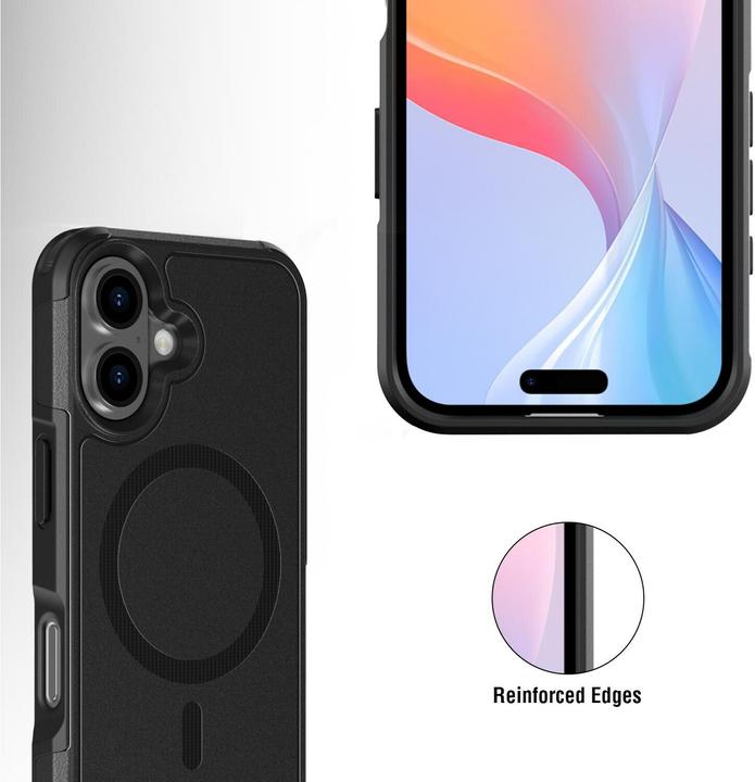 Image du produit 4smarts Defend, Coque, Apple, iPhone 17, 16 cm (6.3"), Noir (Apple iPhone 17)