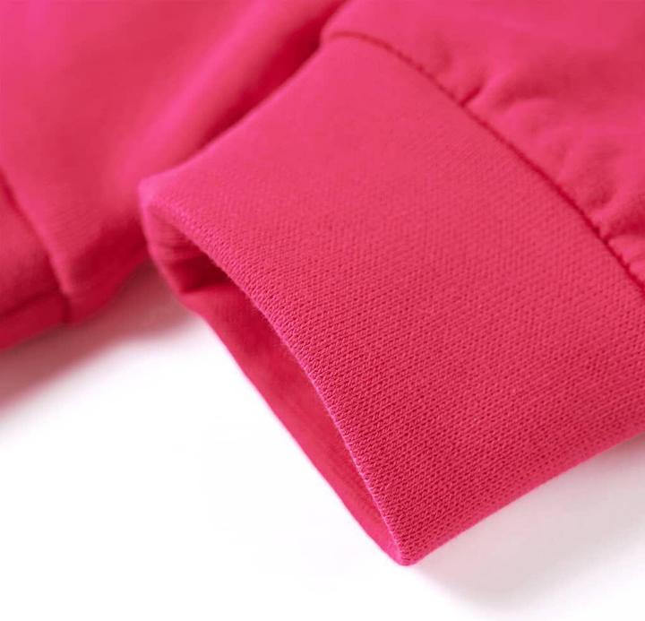 Immagine prodotto vidaXL Felpa da bambino rosa brillante 128,Materiale: 95 % cotone. 5 (128)