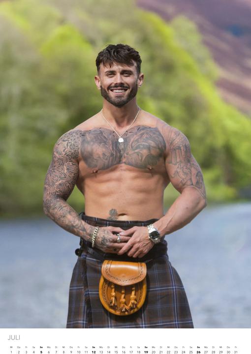 Produktbild Men in Kilts Kalender 2026 (Harter Einband, Deutsch)