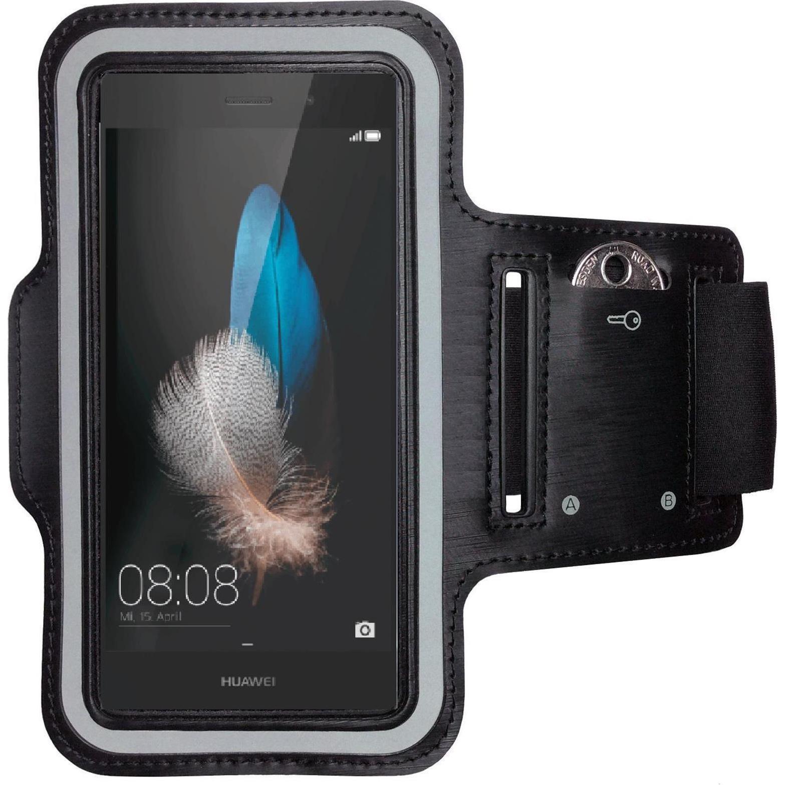 CoverKingz Sportarmband für Huawei P8 Lite, Smartphone Sportarmband, Schwarz