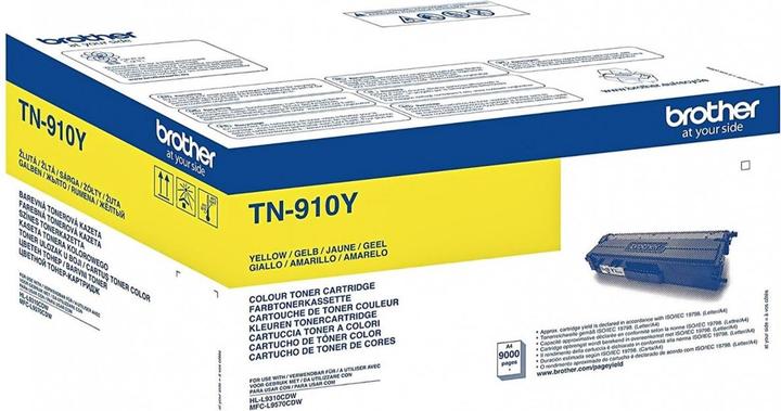 Actual product image Brother Tn-910y (Y)