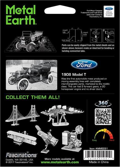 Actual product image Metal Earth Ford 1908 Model T