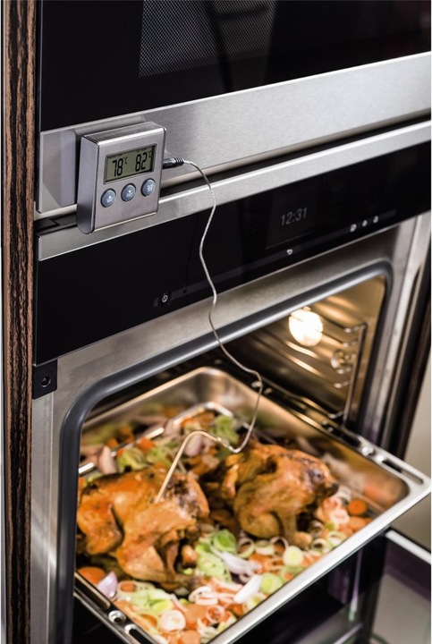 Actual product image Xavax baking/roasting thermometer Digital roasting thermometer with timer, cable sensor